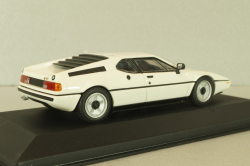 BMW M1 street 1978, white, 430025020, Minichamps 1:43