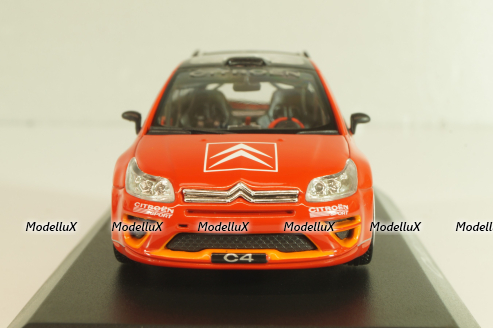 Citroen C4 Sport 3 door 2007, red, Altaya 1:43