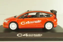 Citroen C4 Sport 3 door 2007, red, Altaya 1:43