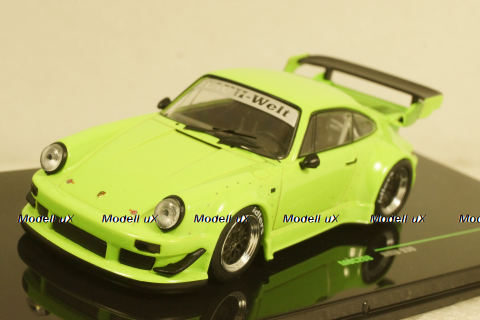 Porsche 911 (930) RWB Rauh-Welt light green, MOC208,  IXO 1:43