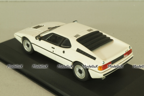 BMW M1 street 1978, white, 430025020, Minichamps 1:43