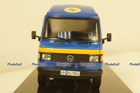 Mercedes 207D Van transport edition 1987, CLC224, IXO 1:43