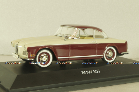 BMW 503 Coupe, red/white, 02246, Schuco 1:43 Уценка!