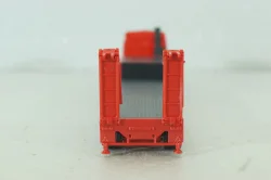 Mercedes SK 2436 with semi trailer, red 141963, Herpa 1:87