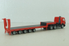 Mercedes SK 2436 with semi trailer, red 141963, Herpa 1:87
