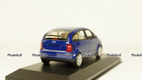 Audi A2 2000 dark blue, Minichamps 1:43