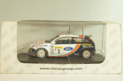 Ford Focus RS WRC #3 Rally Monte Carlo 2001, Sainz/Moya, SKM188, Skid 1:43 Уценка!