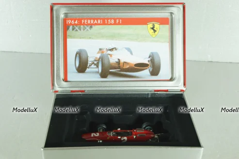 Ferrari 158 F1 #2, John Surtees winner GP Monza 1964, Formula 1, red, SF16/64, IXO 1:43 