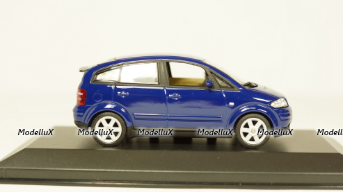 Audi A2 2000 dark blue, Minichamps 1:43