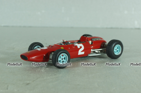 Ferrari 158 F1 #2, John Surtees winner GP Monza 1964, Formula 1, red, SF16/64, IXO 1:43 