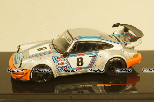 Porsche 911 (964) RWB Rauh-Welt Ichiban Boshi #8 Martini Design, MOC307, IXO 1:43