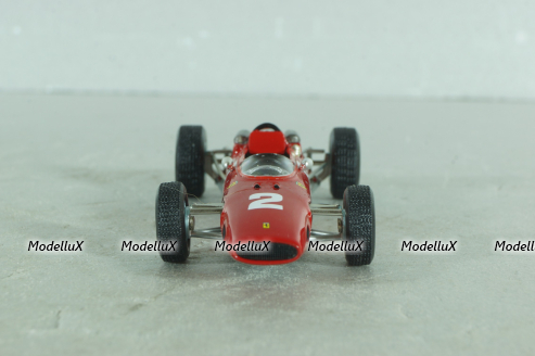 Ferrari 158 F1 #2, John Surtees winner GP Monza 1964, Formula 1, red, SF16/64, IXO 1:43 