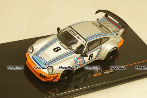 Porsche 911 (964) RWB Rauh-Welt Ichiban Boshi #8 Martini Design, MOC307, IXO 1:43