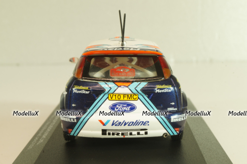 Ford Focus RS WRC #3 Rally Monte Carlo 2001, Sainz/Moya, SKM188, Skid 1:43 Уценка!