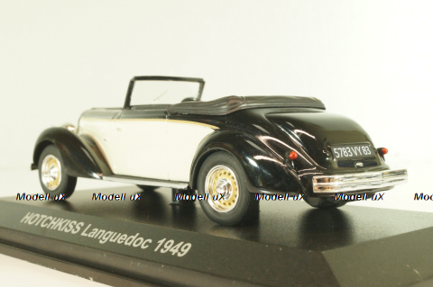 Hotchkiss Languedoc Cabriolet 1949, black/beige, 590010, Norev 1:43