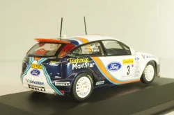 Ford Focus RS WRC #3 Rally Monte Carlo 2001, Sainz/Moya, SKM188, Skid 1:43 Уценка!