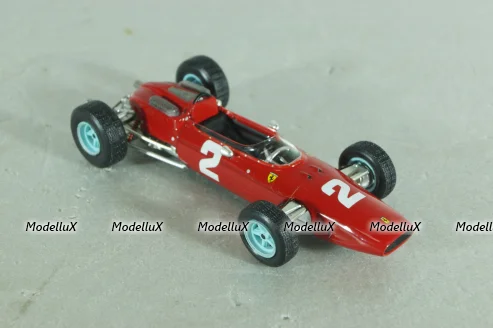 Ferrari 158 F1 #2, John Surtees winner GP Monza 1964, Formula 1, red, SF16/64, IXO 1:43 