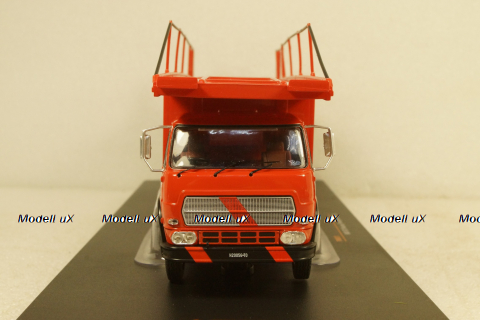 Fiat 673 Race Car Transporter 1976 Lancia Alitalia Rally Team, TRU037, IXO 1:43