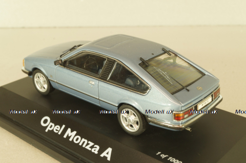 Opel Monza A 1978, blue, 02951, Schuco 1:43