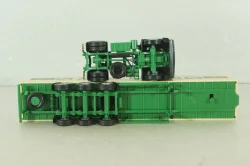 Mercedes SK 1735 LS tractor with semi-trailer "Albert Schmid" 1992, beige, 22973, Herpa 1:87