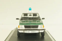 Opel Ascona B Polizei 1976, green/white, 03294, Schuco 1:43