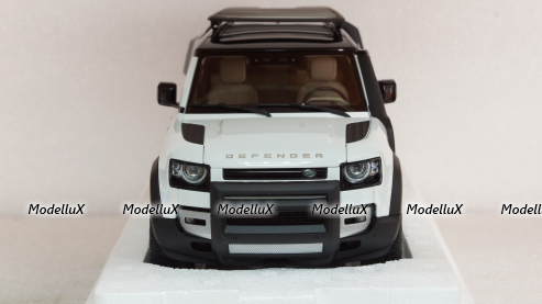 Land Rover Defender 110 with Roof Pack 2020 Fuji White, Almost Real 1:18
