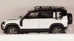 Land Rover Defender 110 with Roof Pack 2020 Fuji White, Almost Real 1:18