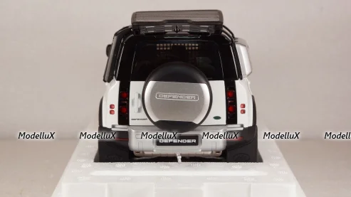 Land Rover Defender 110 with Roof Pack 2020 Fuji White, Almost Real 1:18
