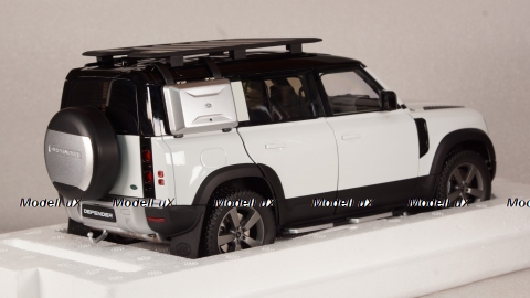 Land Rover Defender 110 with Roof Pack 2020 Fuji White, Almost Real 1:18