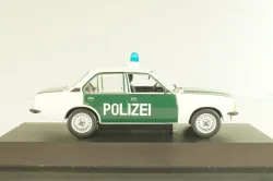 Opel Ascona B Polizei 1976, green/white, 03294, Schuco 1:43