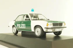 Opel Ascona B Polizei 1976, green/white, 03294, Schuco 1:43