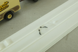 Henschel HS 140 with trailer Brandt, beige, 7314, Brekina 1:87