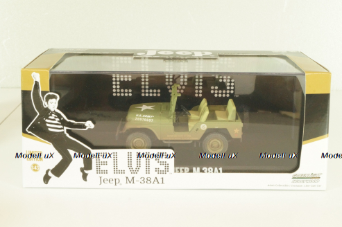 Jeep M-38A1 Elvis, green, 86311, Greenlight 1:43