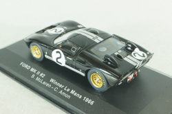Ford GT40 MK II #2 B.McLaren/C.Amon winner Le Mans , LM1966, IXO 1:43