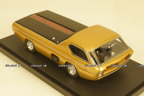 Dodge Deora pickup 1964, bronze, 08018, AutoCult 1:43
