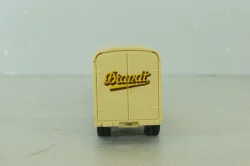 Henschel HS 140 with trailer Brandt, beige, 7314, Brekina 1:87