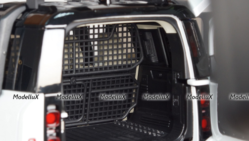 Land Rover Defender 110 with Roof Pack 2020 Fuji White, Almost Real 1:18