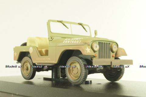 Jeep M-38A1 Elvis, green, 86311, Greenlight 1:43