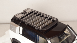 Land Rover Defender 110 with Roof Pack 2020 Fuji White, Almost Real 1:18
