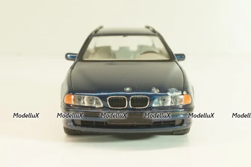 BMW 520i Touring (E39) 1995, dark blue, Schuco 1:43 Уценка!