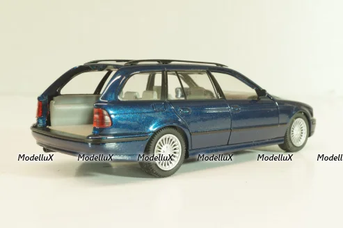 BMW 520i Touring (E39) 1995, dark blue, Schuco 1:43 Уценка!