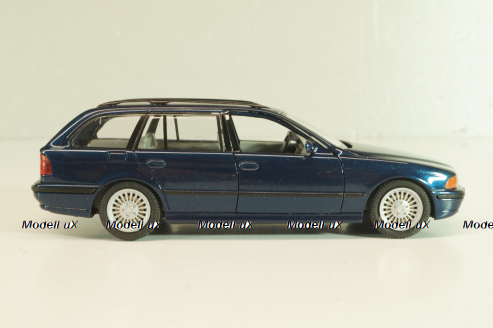 BMW 520i Touring (E39) 1995, dark blue, Schuco 1:43 Уценка!