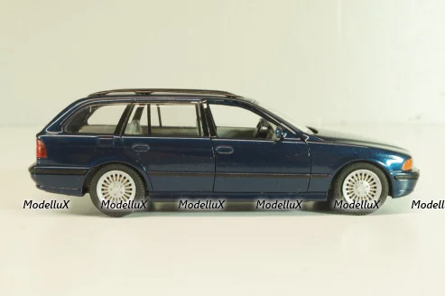 BMW 520i Touring (E39) 1995, dark blue, Schuco 1:43 Уценка!