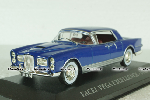 Facel Vega Excellence 1960, blue, Altaya 1:43