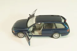 BMW 520i Touring (E39) 1995, dark blue, Schuco 1:43 Уценка!