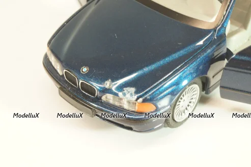 BMW 520i Touring (E39) 1995, dark blue, Schuco 1:43 Уценка!
