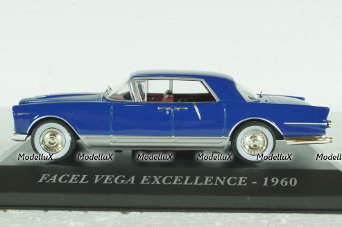 Facel Vega Excellence 1960, blue, Altaya 1:43