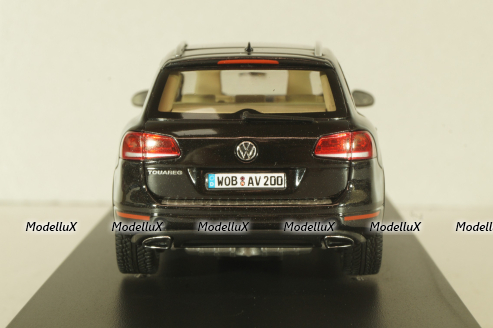 Volkswagen Touareg 2010 black, Schuco 1:43