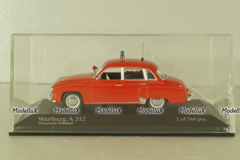 Wartburg A 312 Fire engine Potsdam 1958, 430015991, Minichamps 1:43