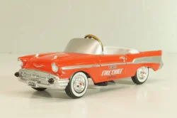 Chevrolet Bel Air "TEXACO Fire Chiff" 1957, red, (педальная машина), 68260, Gearbox